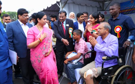 ವಿಕಲಚೇತನರ ಬೇಡಿಕೆ ಶೀಘ್ರವೇ ಈಡೇರಿಕೆ : ಸಚಿವೆ ಲಕ್ಷ್ಮೀ ಹೆಬ್ಬಾಳರ್ ಭರವಸೆ 