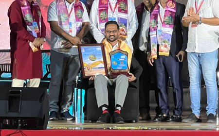 ದುಬೈ ಗಡಿನಾಡ ಉತ್ಸವ :ಕಾಸರಗೋಡು ಮೂಲದ ಉದ್ಯಮಿ ಶಿವಶಂಕರ ನೆಕ್ರಾಜೆ ಸೇರಿ ಹಲವು ಸಾಧಕರಿಗೆ ಸನ್ಮಾನ