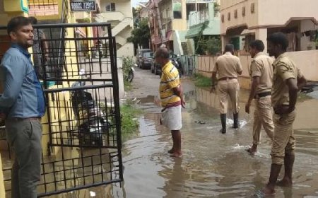 ಮಳೆಯಿಂದ ಜಲಾವೃತವಾಗಿದ್ದ ಯಲಹಂಕದ ಕೇಂದ್ರೀಯ ವಿಹಾರ್​ ಅಪಾರ್ಟ್​ಮೆಂಟ್​ಗೆ ಬಿಬಿಎಂಪಿ ನೋಟಿಸ್