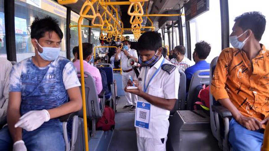 ಬೆಂಗಳೂರಿನಲ್ಲಿ BMTC ಬಸ್​ನಲ್ಲಿ ಟಿಕೆಟ್​ ರಹಿತ ಪ್ರಯಾಣಿಕರಿಗೆ ದಂಡ