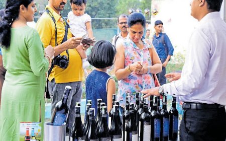 ಕದ್ರಿಪಾರ್ಕ್‌ನಲ್ಲಿ ಬೃಹತ್ ದ್ರಾಕ್ಷಾ ರಸ ( ವೈನ್) ಮೇಳ