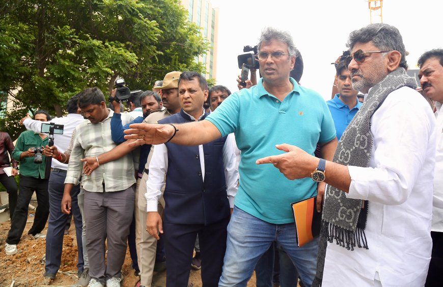 ವಿಪತ್ತು ನಿರ್ವಹಣೆ ಕಾಯ್ದೆಯಡಿ ಮಳೆ ನೀರು ಸರಾಗವಾಗಿ ಹರಿಯಲು ಅಡ್ಡವಿರುವ ಕಟ್ಟಡ ತೆರವಿಗೆ ಸೂಚನೆ: ಡಿಸಿಎಂ ಡಿ.ಕೆ. ಶಿವಕುಮಾರ್