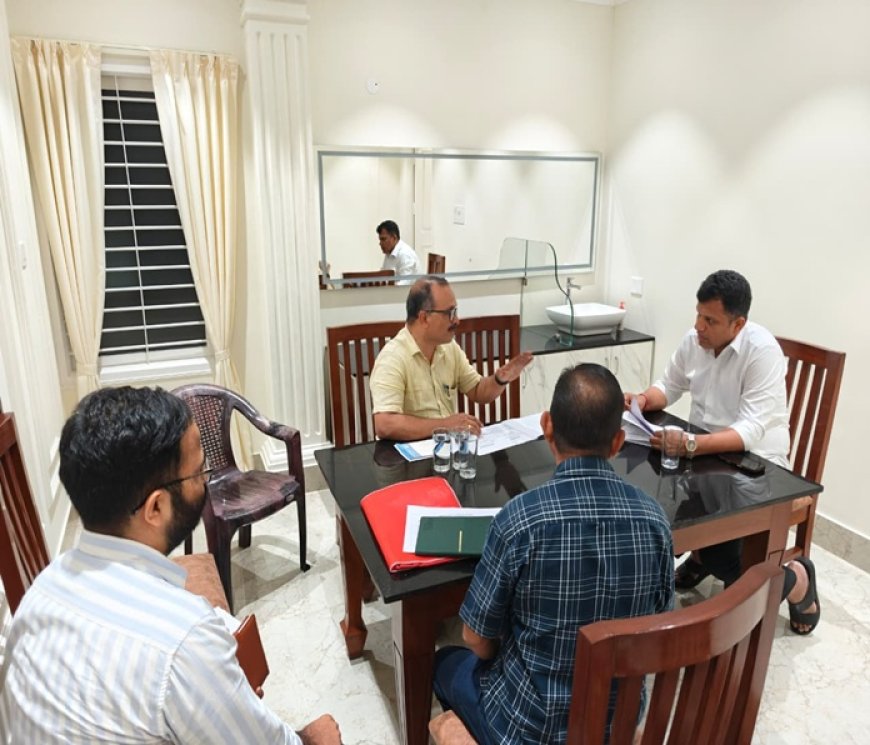 ರೈತರಿಗೆ ಬೆಳೆ ವಿಮೆ ಶೀಘ್ರ ಪಾವತಿಗೆ ಸಂಸದ ಕ್ಯಾ. ಚೌಟ ಒತ್ತಾಯ; ಇಲಾಖಾಧಿಕಾರಿಗಳ ಜತೆ ತುರ್ತು ಸಭೆ