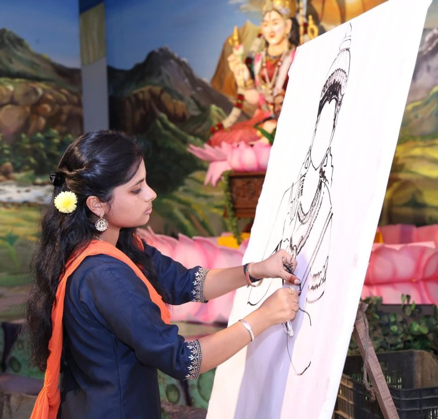 ನೂಲಿನಲ್ಲಿ ನೇಯ್ದ ಕನಸುಗಳ ಲೋಕ ಸೃಷ್ಟಿಸುವ ಕಾಸರಗೋಡಿನ ಯುವ ಕಲಾವಿದೆ ಚಿತ್ರಲಕ್ಷ್ಮಿ