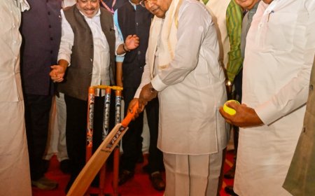 ಅಂತಾರಾಷ್ಟ್ರೀಯ ಗುಣಮಟ್ಟದ ಕ್ರೀಡಾಂಗಣಕ್ಕೆ ಸಿಎಂ ಶಂಕುಸ್ಥಾಪನೆ