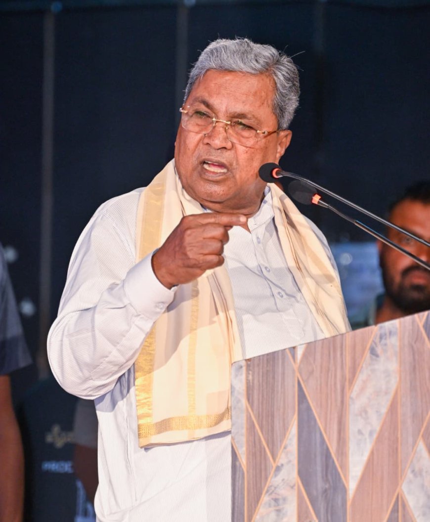 ಪ್ರಧಾನಿ ಮೋದಿ ಭಾಷಣಕ್ಕೆ ಸಿಎಂ ಖಡಕ್‌ ಉತ್ತರ–ವೈಫಲ್ಯ, ವಿಶ್ವಾಸದ್ರೋಹ ಒಪ್ಪಿಕೊಳ್ಳಿ