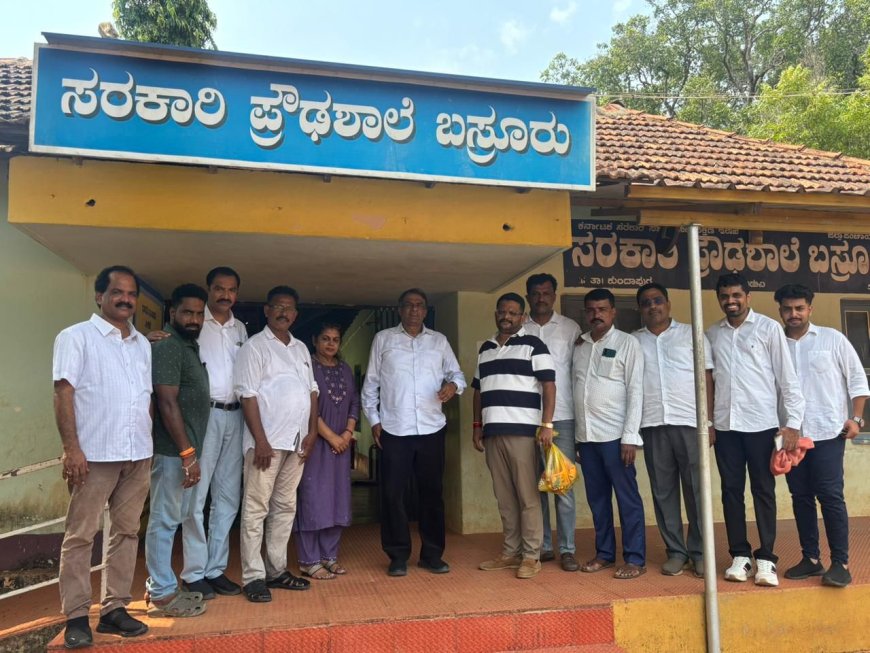 ಉಡುಪಿ: ಶಾಸಕ ಮಂಜುನಾಥ ಭಂಡಾರಿ ಶಾಲಾ ಭೇಟಿ: ಎಂಆರ್‌ಪಿಎಲ್ ಅನುದಾನದ ಸದ್ಬಳಕೆಗೆ ಸೂಚನೆ