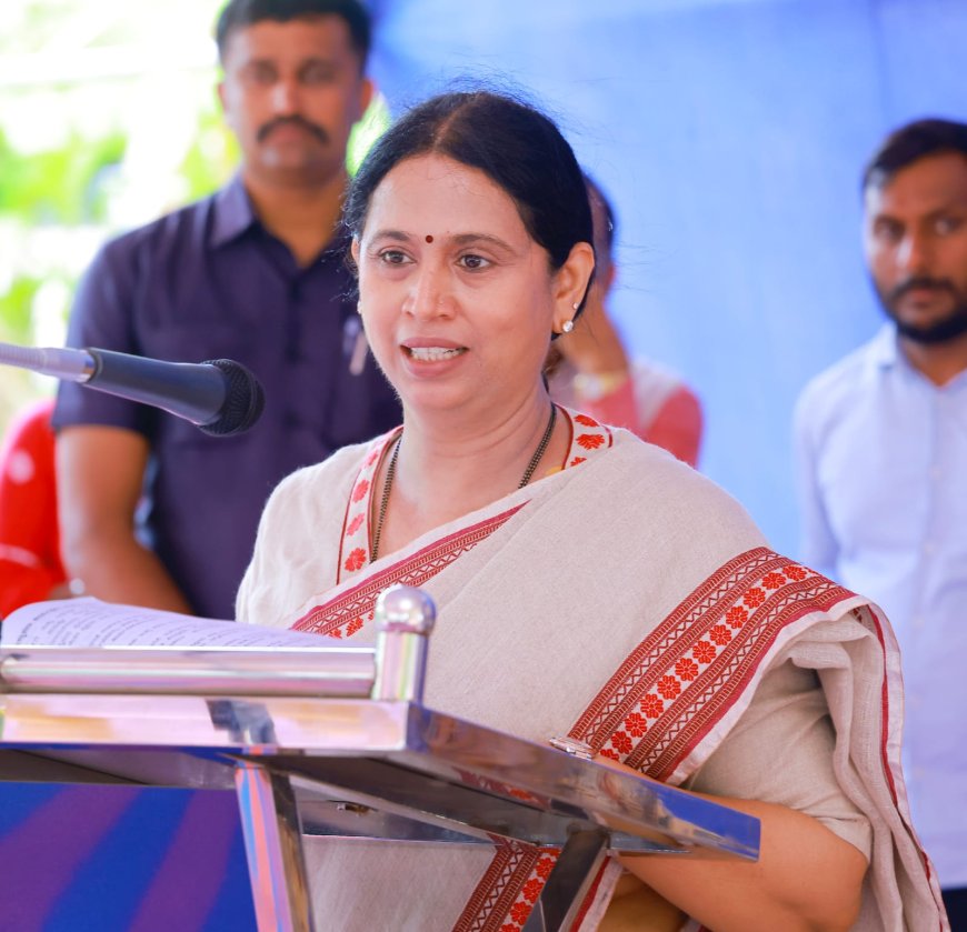 ರಾಜ್ಯದ ಪ್ರಥಮ ವಿಶಿಷ್ಟ ‘ಸಾಮರ್ಥ್ಯ ವನ ಪಾರ್ಕ್’ ನಿರ್ಮಾಣಕ್ಕೆ ಉಡುಪಿಯಲ್ಲಿ ಸಚಿವೆ ಲಕ್ಷ್ಮೀ ಶಿಲಾನ್ಯಾಸ