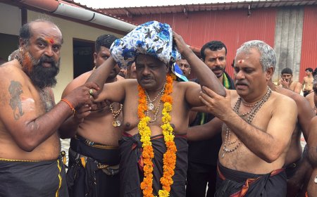 ಸಚಿವ ಎಚ್‌.ಡಿ.ಕುಮಾರಸ್ವಾಮಿಯಿಂದ ಶಬರಿಮಲೆ ಯಾತ್ರೆ