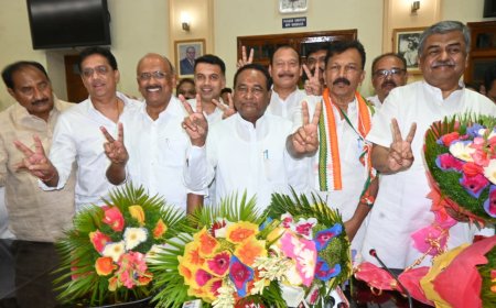 ವಿಧಾನ ಪರಿಷತ್ ಚುನಾವಣೆ: ಕಾಂಗ್ರೆಸ್‌ನ ಎಲ್ಲಾ 5 ಮಂದಿಗೆ ಗೆಲುವು