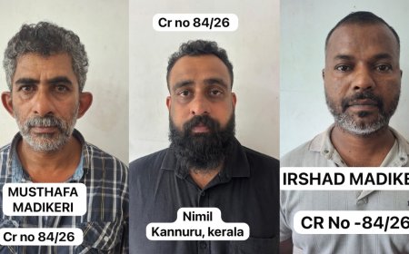 Mangaluru: ಚಿನ್ನ ದರೋಡೆ ಪ್ರಕರಣ ಭೇದಿಸಿದ ಪೊಲೀಸರು, ಮೂವರು ಅರೆಸ್ಟ್‌