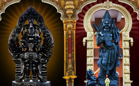 ಕೋದಂಡರಾಮ ಹಾಗೂ ಪಂಚಮುಖಿ ಆಂಜನೇಯ ಸ್ವಾಮಿಗೆ ಕ್ಷೀರಾಭಿಷೇಕ