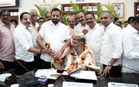 ಮೈಸೂರು ದಸರಾದಲ್ಲಿ ಕಂಬಳ: ಮುಖ್ಯಮಂತ್ರಿಗಳಿಗೆ ಸನ್ಮಾನ