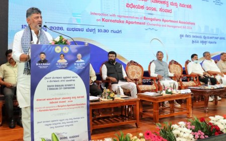 ಅಪಾರ್ಟ್‌ಮೆಂಟ್ ಸಂಘಗಳ ಪ್ರತಿನಿಧಿಗಳೊಂದಿಗೆ ಸಿಎಂ ಡಿಕೆಶಿ ಸಂವಾದ