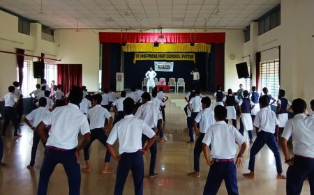 ಪುತ್ತೂರು:ಸಂತ ಫಿಲೋಮಿನಾ  ಪ್ರೌಢಶಾಲೆಯಲ್ಲಿ ಯಕ್ಷಗಾನ  ತರಗತಿ ಉದ್ಘಾಟನೆ