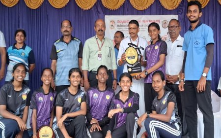 ವಿದ್ಯಾಭಾರತಿ ಜಿಲ್ಲಾಮಟ್ಟದ ಅಥ್ಲೆಟಿಕ್ ಕ್ರೀಡಾಕೂಟದಲ್ಲಿ ಶ್ರೀ ಗಜಾನನ ಆಂಗ್ಲ ಮಾಧ್ಯಮ ಶಾಲೆ ಹನುಮಗಿರಿಯ ವಿದ್ಯಾರ್ಥಿನಿಯರಿಗೆ ಹಲವು ಪ್ರಶಸ್ತಿ