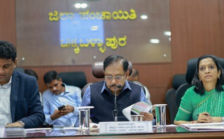 ಚಿಕ್ಕಬಳ್ಳಾಪುರ: ಅಧಿಕಾರಿಗಳಿಗೆ ಡಿಸಿಎಂ ಡಾ.ಜಿ.ಪರಮೇಶ್ವರ ಖಡಕ್‌ ಸೂಚನೆ