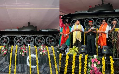 Gallery: ಮಂಗಳೂರಿನಲ್ಲಿ ಭೂಸೇನೆಯ ಹೆಮ್ಮೆಯ 'T-55 ಯುದ್ಧ ಟ್ಯಾಂಕ್‌' ಲೋಕಾರ್ಪಣೆ