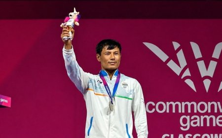 Commonwealth Games-2026: ಚನಂಬಮ್ ಋಷಿಕಾಂತ್ ಸಿಂಗ್‌ಗೆ ಬೆಳ್ಳಿ ಪದಕ