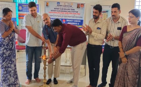 ಬೆಳ್ಳಾರೆಯಲ್ಲಿ ಸ್ತನ ಕ್ಯಾನ್ಸರ್ ಜಾಗೃತಿ ಮತ್ತು ಉಚಿತ ಆರೋಗ್ಯ ತಪಾಸಣಾ ಶಿಬಿರಕ್ಕೆ ಭಾರಿ ಸ್ಪಂದನೆ