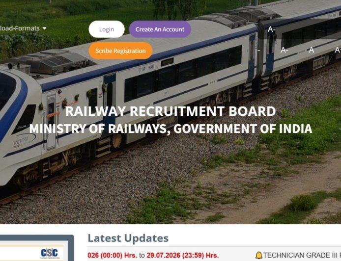 RRB: 6,557 ಟೆಕ್ನಿಷಿಯನ್ ಹುದ್ದೆಗೆ ಅರ್ಜಿ