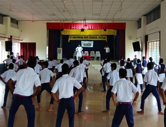 ಪುತ್ತೂರು:ಸಂತ ಫಿಲೋಮಿನಾ  ಪ್ರೌಢಶಾಲೆಯಲ್ಲಿ ಯಕ್ಷಗಾನ  ತರಗತಿ ಉದ್ಘಾಟನೆ