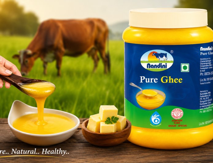 ರಾಜ್ಯದಲ್ಲಿ ನಂದಿನಿ ತುಪ್ಪ, ಬೆಣ್ಣೆ ಬೆಲೆ ಏರಿಕೆ