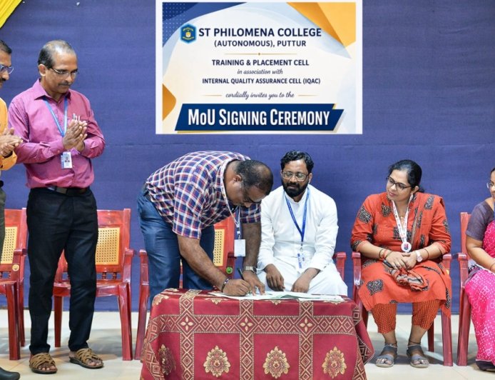 ಪುತ್ತೂರು: ಸಂತ ಫಿಲೋಮಿನಾ ಕಾಲೇಜು - ಗ್ಲೋಬಲ್ ರೀಚ್ ಮಧ್ಯೆ ಒಪ್ಪಂದ