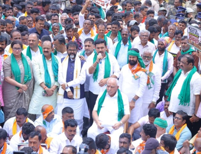 ರಾಜ್ಯ ಸರ್ಕಾರದ ವಿರುದ್ಧ ವಿಜಯೇಂದ್ರ ಆಕ್ರೋಶ.. ರೈತರ ಪರವಾಗಿ ಹೋರಾಟ ಮುಂದುವರಿಕೆ