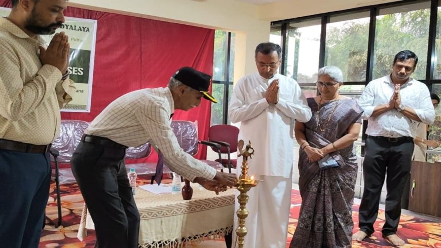 ಪುತ್ತೂರು: ಅಂಬಿಕಾ ಪದವಿ ಪೂರ್ವ ವಿದ್ಯಾಲಯದಲ್ಲಿ ಎನ್‌ಡಿಎ ತರಗತಿ ಉದ್ಘಾಟನೆ