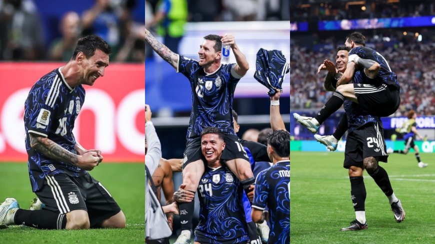 FIFA-2026: ಅರ್ಜೆಂಟಿನಾಗೆ ಗೆಲುವು.. ಫೈನಲ್‌ಗೆ ಲಗ್ಗೆ