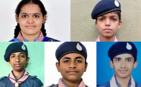 ಅಂಬಿಕಾ ವಿದ್ಯಾರ್ಥಿಗಳಿಗೆ ಭಾರತ್ ಸ್ಕೌಟ್ಸ್ ಅಂಡ್ ಗೈಡ್ಸ್ ರಾಜ್ಯ ಪುರಸ್ಕಾರ