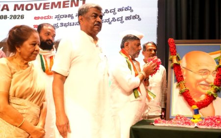 ಮತಗಳ್ಳತನ ವಿರುದ್ಧ ಕ್ವಿಟ್ ವೋಟ್ ಚೋರಿ ಚಳುವಳಿ ಅಗತ್ಯ: ಸಿಎಂ ಡಿಕೆಶಿ