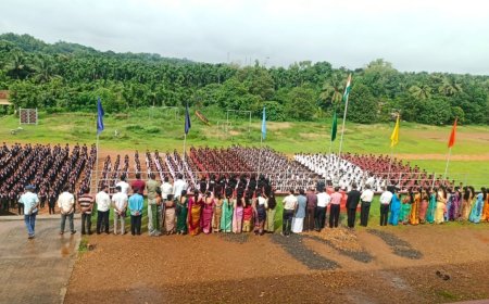 ಶ್ರೀರಾಮಕುಂಜೇಶ್ವರ ಪದವಿ ಪೂರ್ವ ಕಾಲೇಜು & ಪ್ರೌಢಶಾಲೆಯಲ್ಲಿ 80ನೇ ವರ್ಷದ ಸ್ವಾತಂತ್ರ್ಯ ದಿನಾಚರಣೆ