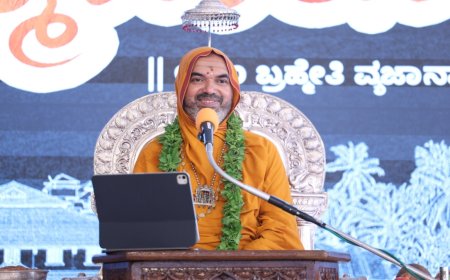ಮೂರ್ತಿ ಚಿಕ್ಕದಾದರೂ ಜಠರಾಗ್ನಿಯ ಕೀರ್ತಿ ದೊಡ್ದದು: ರಾಘವೇಶ್ವರ ಶ್ರೀ