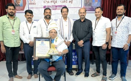 ಪುತ್ತೂರು: ವಿಶ್ವ ಛಾಯಾಗ್ರಹಣ ದಿನ.. ಕೋನಡ್ಕ ವೇಣುಗೋಪಾಲರಿಗೆ  ಸನ್ಮಾನ