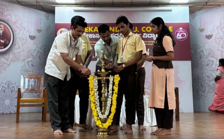 ವಿವೇಕಾನಂದ ಪಿಯು ಕಾಲೇಜು: ವಾಣಿಜ್ಯ ಸಂಘದ ಉದ್ಘಾಟನೆ