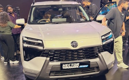 MG Hector Tomahawk PHEV: ಹೊಸ ಎಂಜಿ ಹೆಕ್ಟರ್ ಟೊಮಾಹಾಕ್ ಪಿಹೆಚ್ಇವಿ ಬಿಡುಗಡೆ.. ಬೆಲೆ ಎಷ್ಟು?