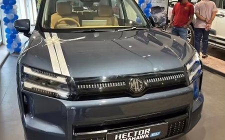 MG Hector Tomahawk EV: ಶೋರೂಂಗೆ ಬಂದೇ ಬಿಡ್ತು ಎಂಜಿ ಹೆಕ್ಟರ್ ಟೊಮಾಹಾಕ್ ಇವಿ.. ಬೆಲೆ ಎಷ್ಟು?