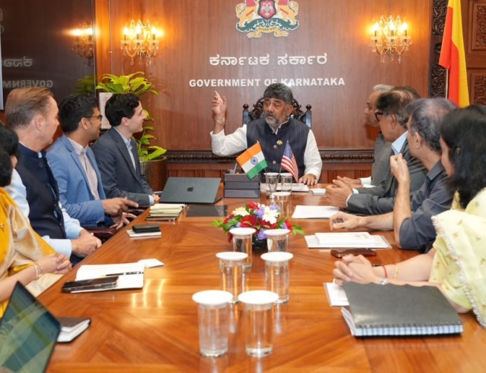 ಸಿಎಂ ಡಿ.ಕೆ.ಶಿವಕುಮಾರ್ ಭೇಟಿಯಾದ ಆಂಥ್ರೋಪಿಕ್ ನಿಯೋಗ
