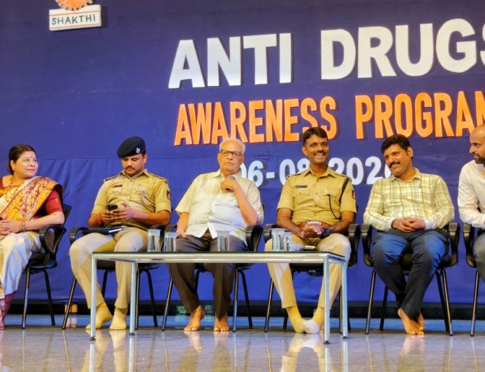 ಮಂಗಳೂರು: ಶಕ್ತಿ ವಿದ್ಯಾಸಂಸ್ಥೆಯಲ್ಲಿ 'ಡ್ರಗ್ಸ್ ವಿರೋಧಿ ಜಾಗೃತಿ' ಕಾರ್ಯಕ್ರಮ ಆಯೋಜನೆ