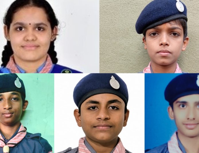 ಅಂಬಿಕಾ ವಿದ್ಯಾರ್ಥಿಗಳಿಗೆ ಭಾರತ್ ಸ್ಕೌಟ್ಸ್ ಅಂಡ್ ಗೈಡ್ಸ್ ರಾಜ್ಯ ಪುರಸ್ಕಾರ