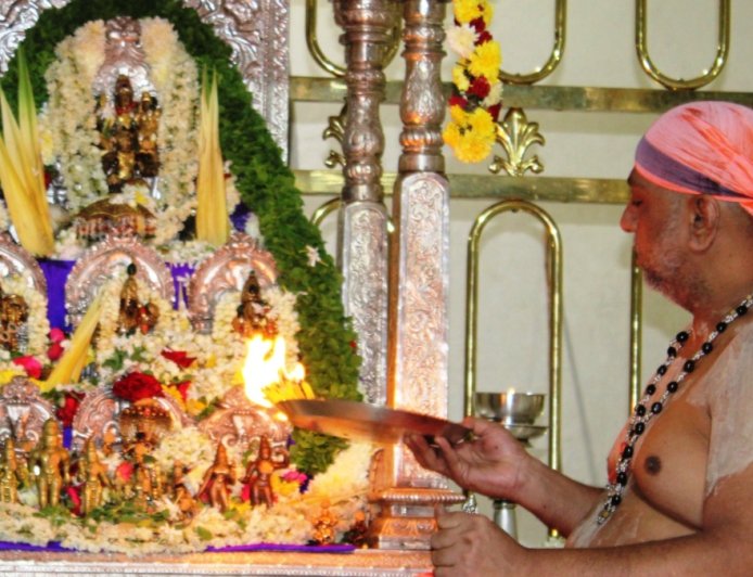ಮಂತ್ರಾಲಯ: ಸುಬುಧೇಂದ್ರ ತೀರ್ಥ ಸ್ವಾಮೀಜಿಗಳ 14ನೇ ಚಾತುರ್ಮಾಸ್ಯ ದೀಕ್ಷೆ ಆರಂಭ