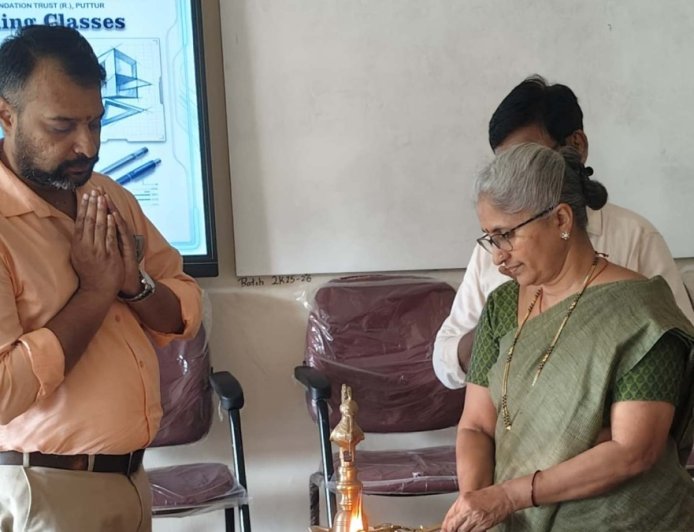 ಅಂಬಿಕಾ ಪದವಿಪೂರ್ವ ವಿದ್ಯಾಲಯ:ನಾಟಾ ಕೋಚಿಂಗ್ತ ರಗತಿಗೆ ಚಾಲನೆ