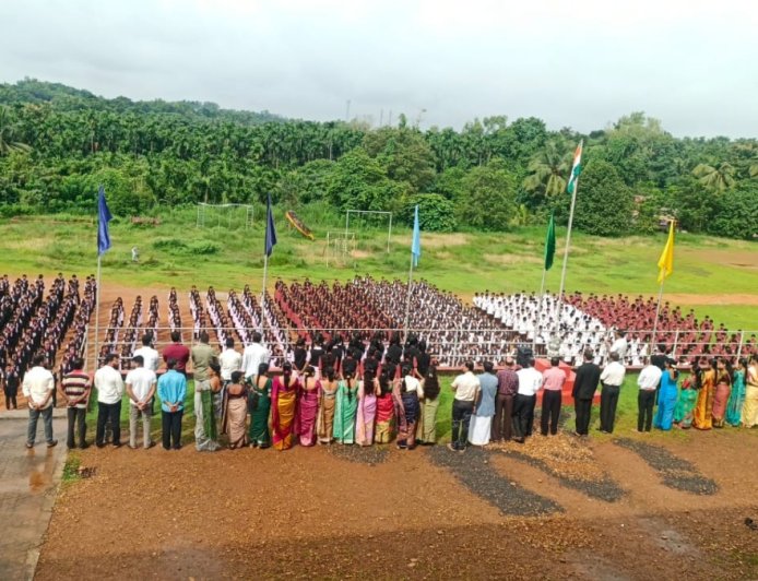ಶ್ರೀರಾಮಕುಂಜೇಶ್ವರ ಪದವಿ ಪೂರ್ವ ಕಾಲೇಜು & ಪ್ರೌಢಶಾಲೆಯಲ್ಲಿ 80ನೇ ವರ್ಷದ ಸ್ವಾತಂತ್ರ್ಯ ದಿನಾಚರಣೆ