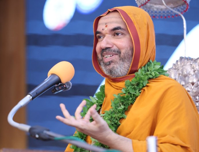 ಮಹಾಪ್ರಾಣದ ಉಚ್ಚಾರಣೆಯಿಂದ ದೇಹದಲ್ಲಿ ಅಗ್ನಿ ಜಾಗೃತಿ: ರಾಘವೇಶ್ವರ ಶ್ರೀ