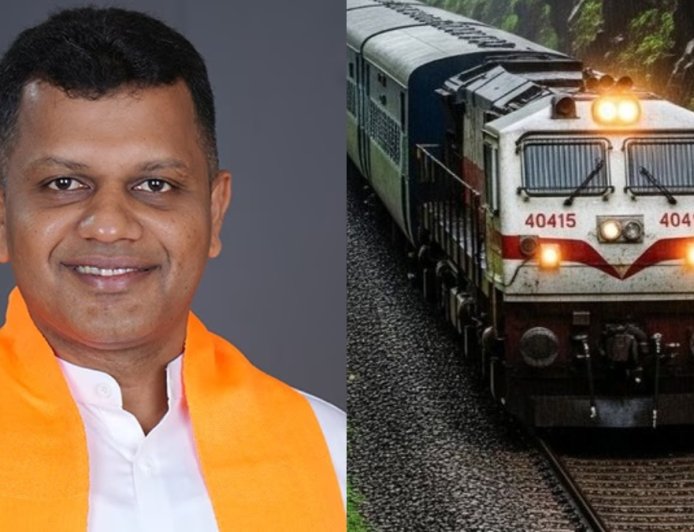 ದ.ಕ ಸಂಸದ ಕ್ಯಾ.ಬ್ರಿಜೇಶ್‌ ಚೌಟ ಸತತ ಪ್ರಯತ್ನಕ್ಕೆ ಬಹುದೊಡ್ಡ ಯಶಸ್ಸು: ಇನ್ನು ಮಂಗಳೂರು ನೈಋತ್ಯ ರೈಲ್ವೆ ವ್ಯಾಪ್ತಿಗೆ