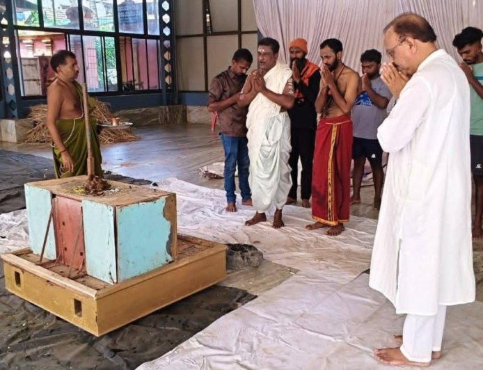 ಮಂಗಳೂರು ದಸರಾ: ನವದುರ್ಗೆಯರ ಮೂರ್ತಿ ನಿರ್ಮಾಣಕ್ಕೆ ಚಾಲನೆ
