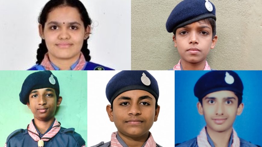 ಅಂಬಿಕಾ ವಿದ್ಯಾರ್ಥಿಗಳಿಗೆ ಭಾರತ್ ಸ್ಕೌಟ್ಸ್ ಅಂಡ್ ಗೈಡ್ಸ್ ರಾಜ್ಯ ಪುರಸ್ಕಾರ