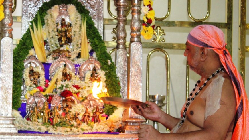 ಮಂತ್ರಾಲಯ: ಸುಬುಧೇಂದ್ರ ತೀರ್ಥ ಸ್ವಾಮೀಜಿಗಳ 14ನೇ ಚಾತುರ್ಮಾಸ್ಯ ದೀಕ್ಷೆ ಆರಂಭ